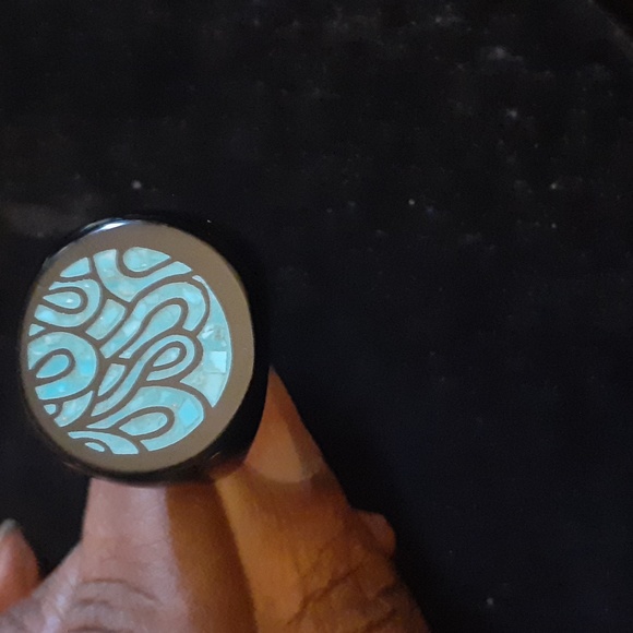 NWT TURQUOISE ONYZ BANGLE RING SET - Picture 6 of 11